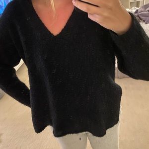 Urban outfitters black cozy sweater